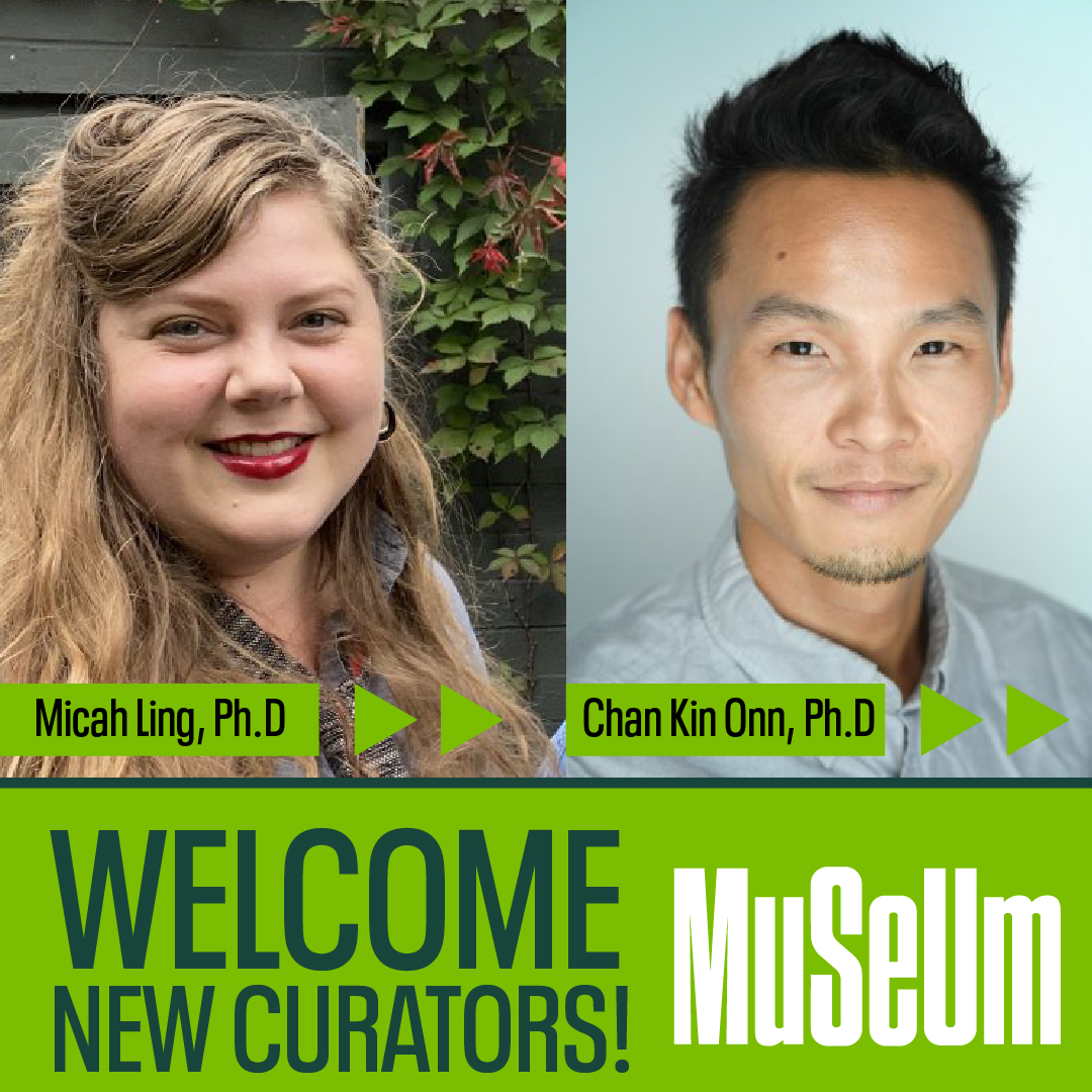 MSUMuseum's tweet image. Please welcome two new curators to the MSU Museum!  Welcome Dr. Micah Ling (traditional arts) and Dr. Chan Kin Onn (evolutionary biology). Their expertise will strengthen our collections, exhibitions, and community engagement: museum.msu.edu/msu-museum-wel…
@MSUNatSci  @MSUEngage