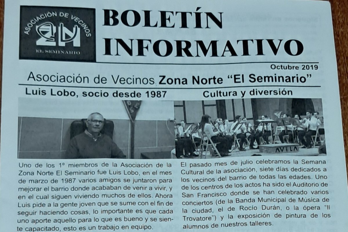 Asociación Vecinos Zona Norte El Seminario tweet media