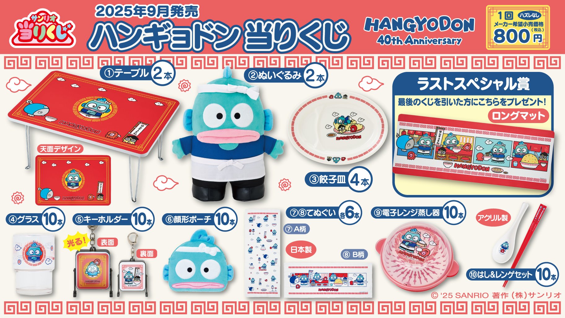 サンリオ一番くじ まとめ売り ♪サンリオ 4月キャラクターズ当りくじ｜ローソン公式サイト
