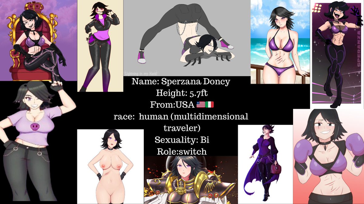 Speranza doncy (oc/wrestler) tweet media