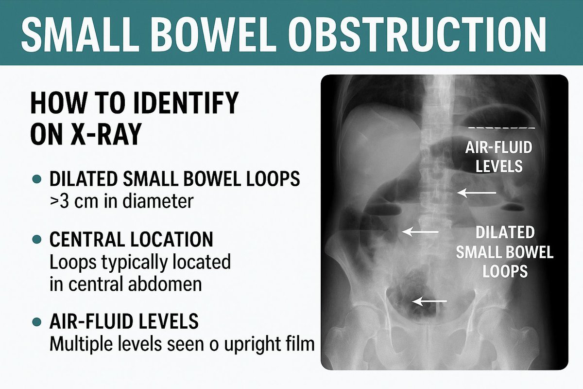Small Bowel Obstruction ✨

☠️☠️☠️