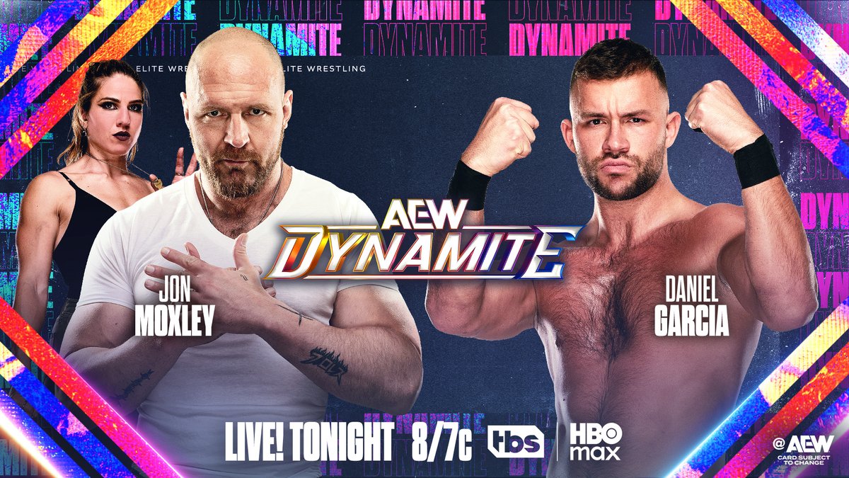 AEW's tweet image. TONIGHT!

AEW&apos;s 2300 Arena residency begins with a LIVE post #ForbiddenDoor episode of #AEWDynamite!

Be there at 8pm ET/7pm CT on @TBSNetwork + @SportsOnMAX!