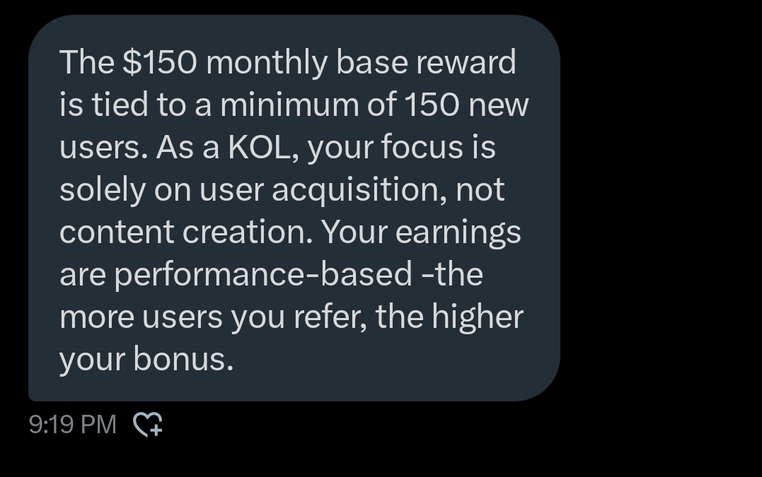 Hiring!

Ambassadors needed!

→ Earn $150/month
→ Simple taska &amp; referral tasks
→ Additional rewards for completing task

Only 50 slots left don’t sleep on this!

👉 Link’s in my bio