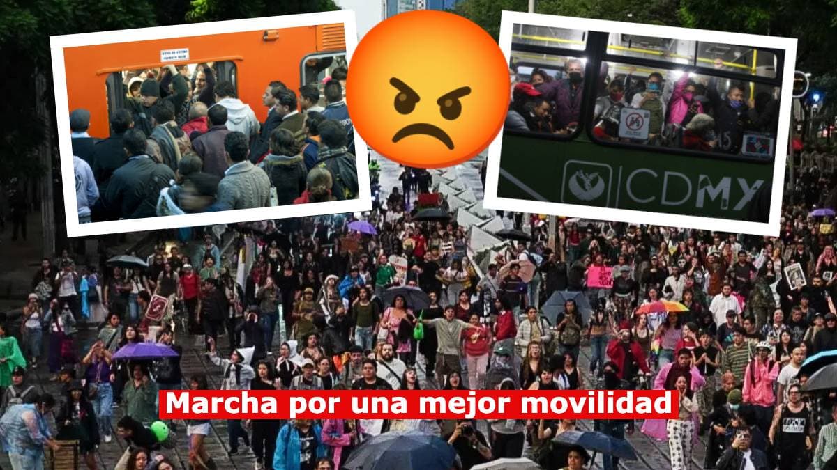 ¿Sufres por el transporte? 🚎🚆 Convocan a marcha por una mejor movilidad en CDMX, en la cual se exigirá ampliar el Metro, mejorar calles peatonales, ciclovías y seguridad, te decimos la fecha y ruta. 🚍 bit.ly/45AZi4m