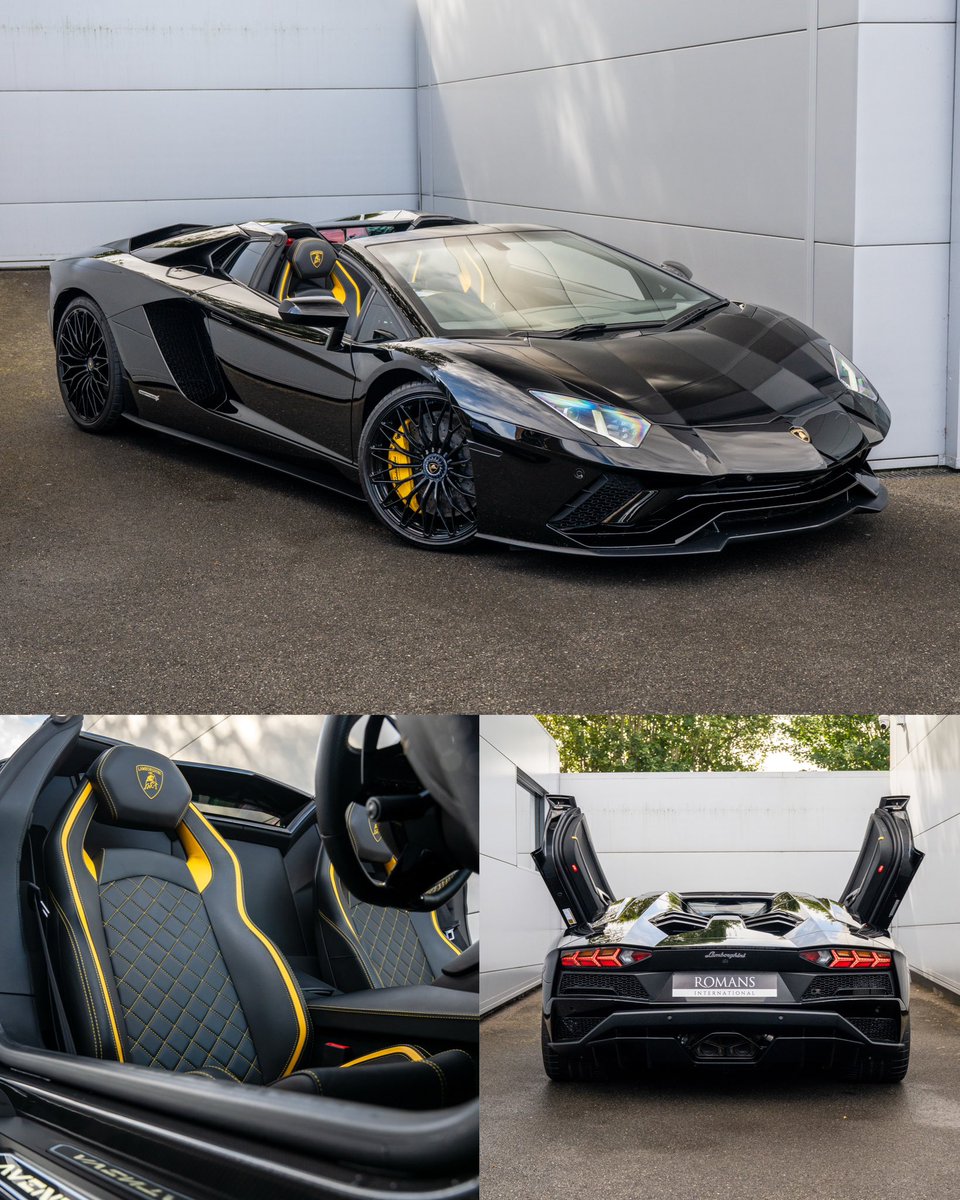 Not every dark knight needs a roof🦇

Back in stock - Aventador S Roadster.