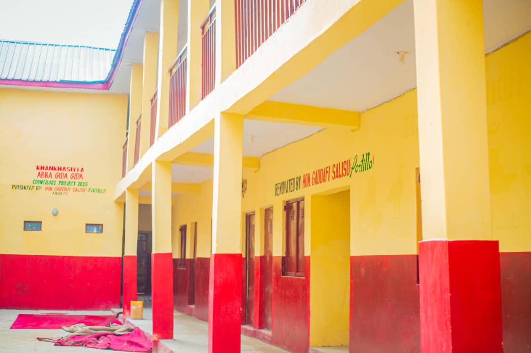 This school was renovated by the Councillor of Fagge D2 following the approval of Gov. Abba K Yusuf.

#AbbaIsWorking.
#AKYPPA