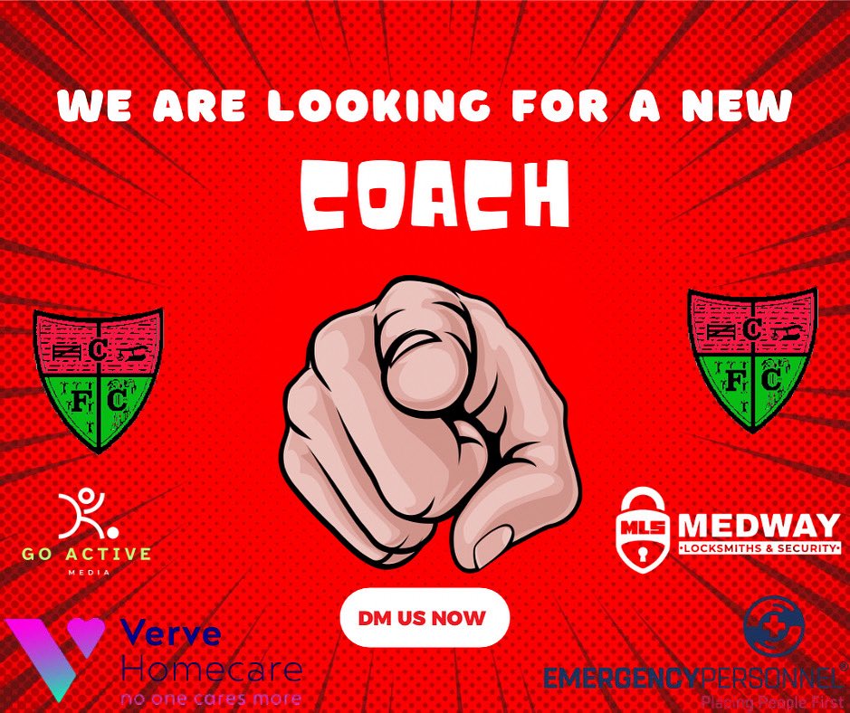 We are looking for another coach to come in and support the manager… we train every Wednesday and play Saturday in the Kent league Div 2 <a href="/KentFA/">Kent FA ⚽</a> @kentcountyfl @wesfa17 #coaching #crockenhillfc #retweet #bromley <a href="/OBDSFL/">OBDSFL</a>