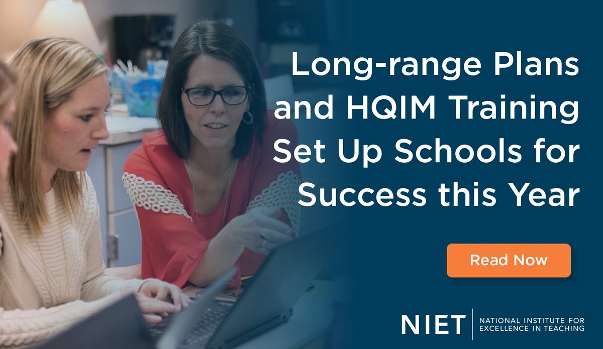 NIETteach's tweet image. NIET is there every step of the way — helping schools shape their classrooms for success through coaching, HQIM training, and leadership development. 🤝

🔗 bit.ly/3Vjgs0f

#BacktoSchool #NIET2025 @AlmaSchools @RichlandOne @IPSSchools