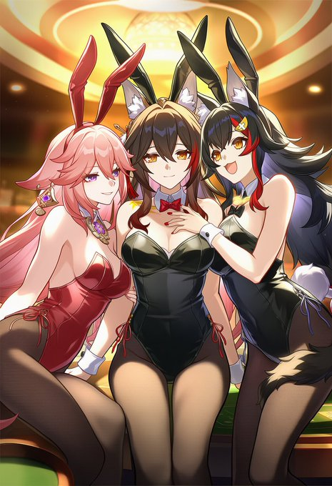 Bunny Girl Fugue~ (@bunnygirlfugue) on Twitter photo Hiya you adorable subbies~ My name is Fugue and i'm a new bunny in <a href="/G_Hypno_switch/">Princess G</a>'s Hypnosino~
I look forward to breaking you all with my mere presence alone~
I cant forget my lovely mothers <a href="/OokamiMio_cute/">Pumpkin Mio</a> and <a href="/Bunny_yaemiko/">Bunny Girl Yae Miko</a> ofcourse~ Hiya you adorable subbies~ My name is Fugue and i'm a new bunny in <a href="/G_Hypno_switch/">Princess G</a>'s Hypnosino~
I look forward to breaking you all with my mere presence alone~
I cant forget my lovely mothers <a href="/OokamiMio_cute/">Pumpkin Mio</a> and <a href="/Bunny_yaemiko/">Bunny Girl Yae Miko</a> ofcourse~