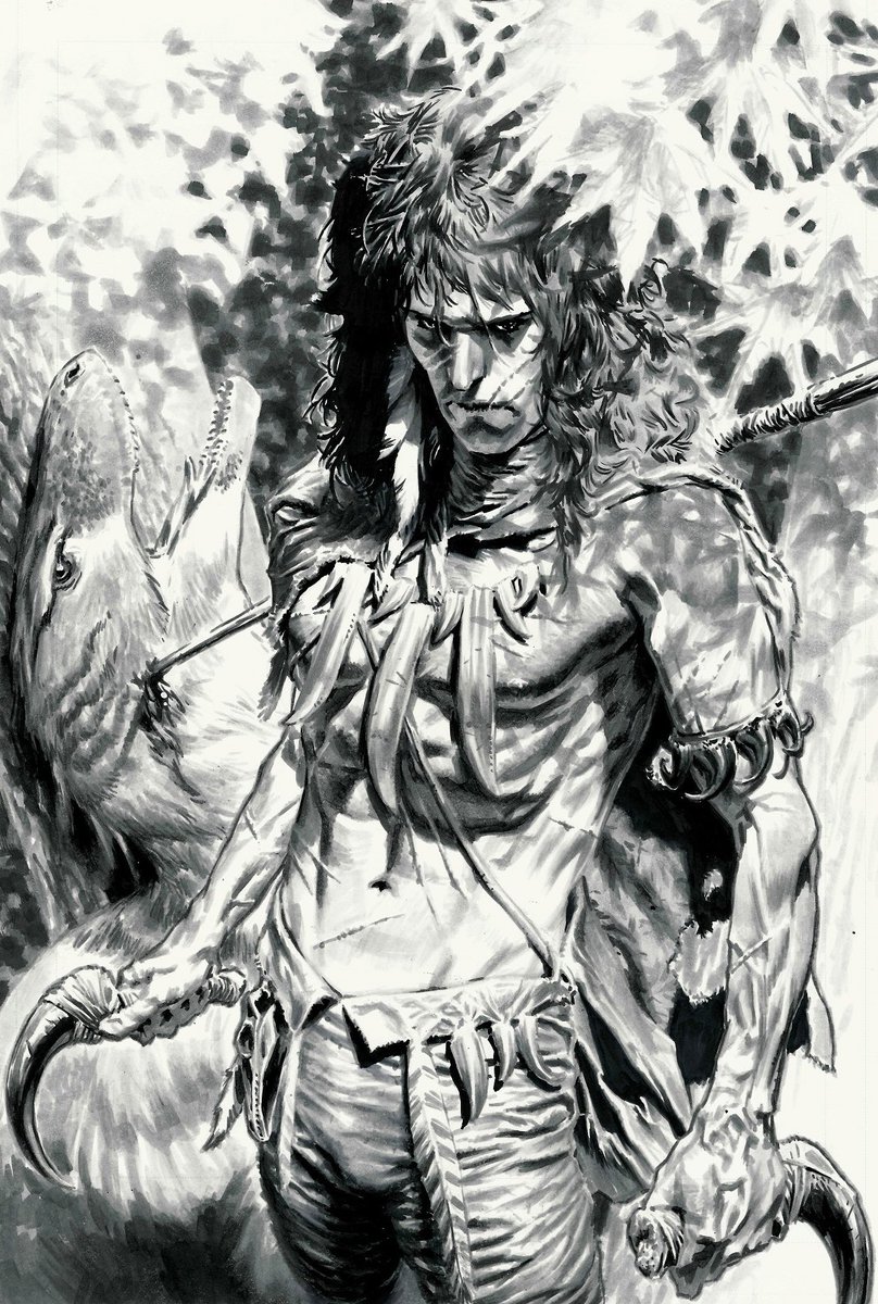 lewislarosa's tweet photo. 8 days left to back my art book! https://t.co/90HnTlnO0M  250+ pages of unexpurgated drawings on paper full robots, creatures, angry muscle, covers, sequentials, layouts, character designs, and sketches if that’s what you like! Thanks for the support everyone! https://t.co/dFetwignHt