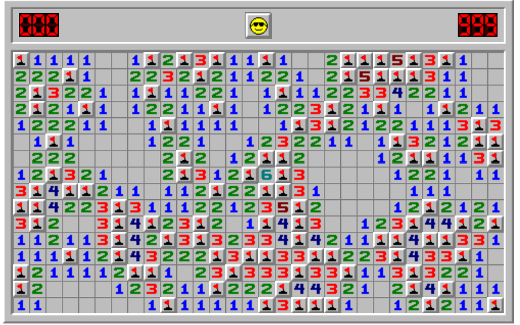 therealvances's tweet photo. I just beat #MinesweeperOnline in 1626 seconds on Expert mode! https://t.co/OG5WZm92AT #MinesweeperOnline https://t.co/8YurYXqnaB