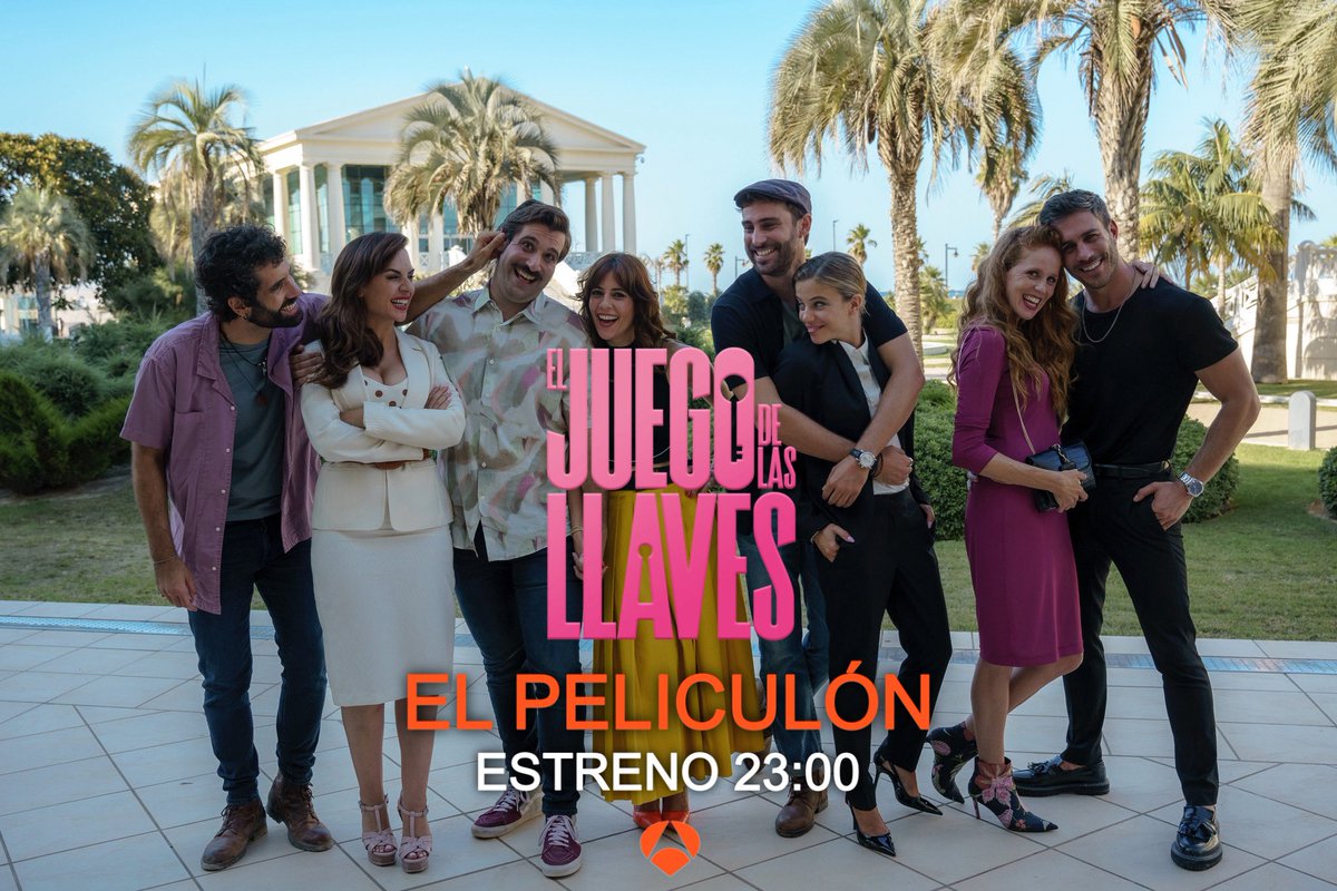 🎦EL PELICULÓN🎦 | #ElJuegoDeLasLlaves (2021) esta noche a las 23.00h ESTRENO en <a href="/antena3com/">Antena 3</a> con <a href="/UgarteEva/">Eva Ugarte</a> <a href="/RicardFarre/">Ricard Farré</a> y <a href="/maruxacastro/">MARIA CASTRO</a> ¡No te lo pierdas! 🤣