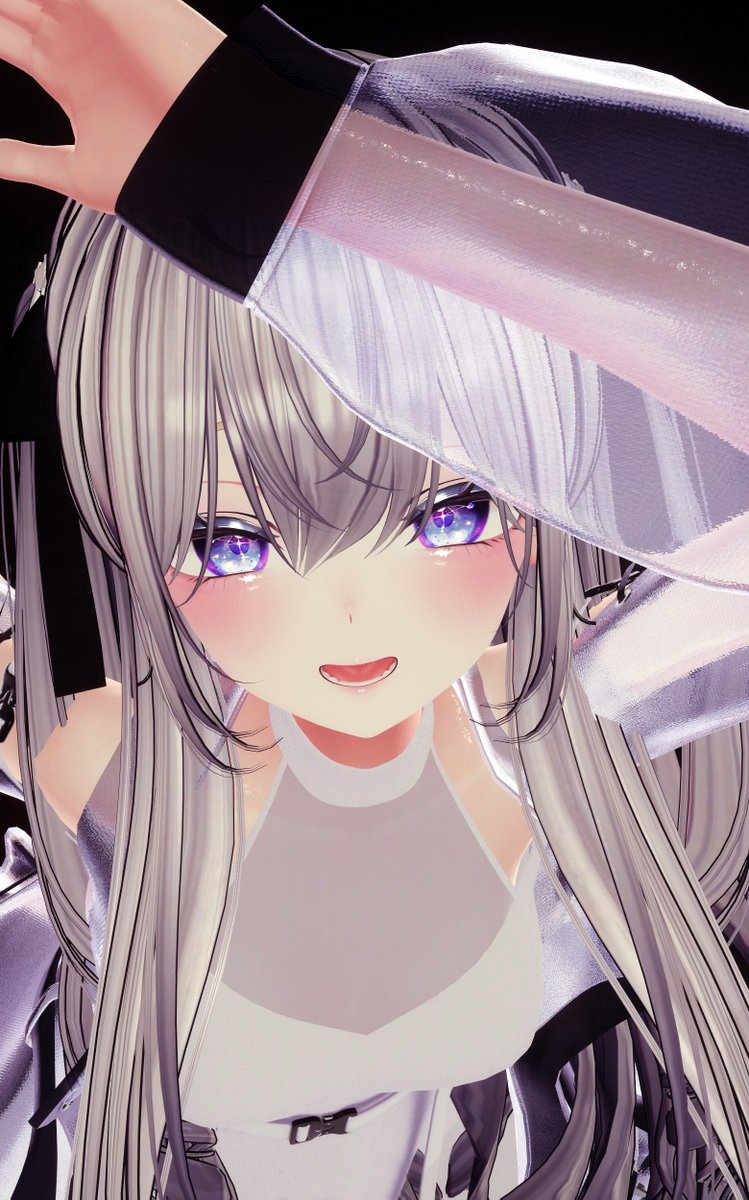 おはようございます🌸

　　　✨　✨

#VRChat #VRChatPhotos #おはゅぴ
#Shinano3D