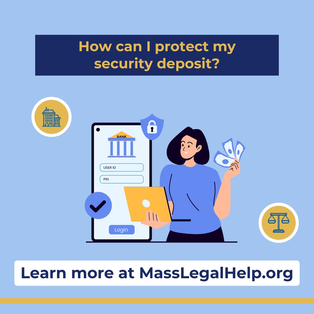 MassLegalHelp's tweet image. Tenants - learn how to protect your security deposit in Massachusetts. Find out what laws landlords must follow. Get your deposit back when you move.

In English: masslegalhelp.org/housing-apartm…

En español: masslegalhelp.org/es/vivienda-ap…