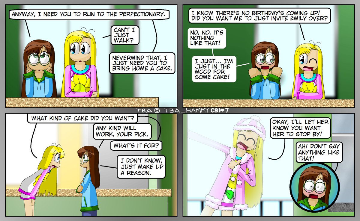 I managed to get this done on time, but quite a bit of work to do!

TBA comic 81.7

Chisa gets to wear her winter outfit! Earlier pages will be reflected when the chapter is finished