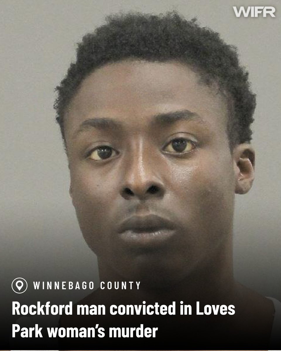 Four years after a 24-year-old woman was shot to death in Loves Park, a jury convicts her killer. wifr.com/2025/08/27/roc…