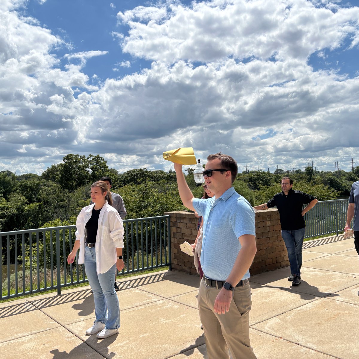 SpiderDesign's tweet image. Lunch break turned into flight school, and Ashlyn won the prize with her winning design. ✈️