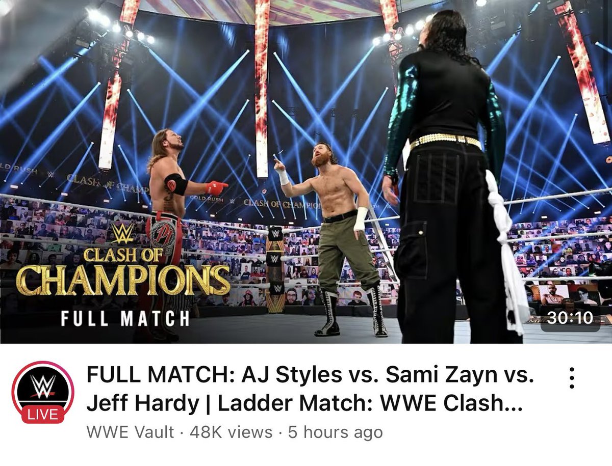 Forgotten belter uploaded to WWE Vault today! 🏆

<a href="/SamiZayn/">Sami Zayn</a> <a href="/JEFFHARDYBRAND/">#BrotherNero DELETED</a> <a href="/AJStylesOrg/">AJ Styles</a>
