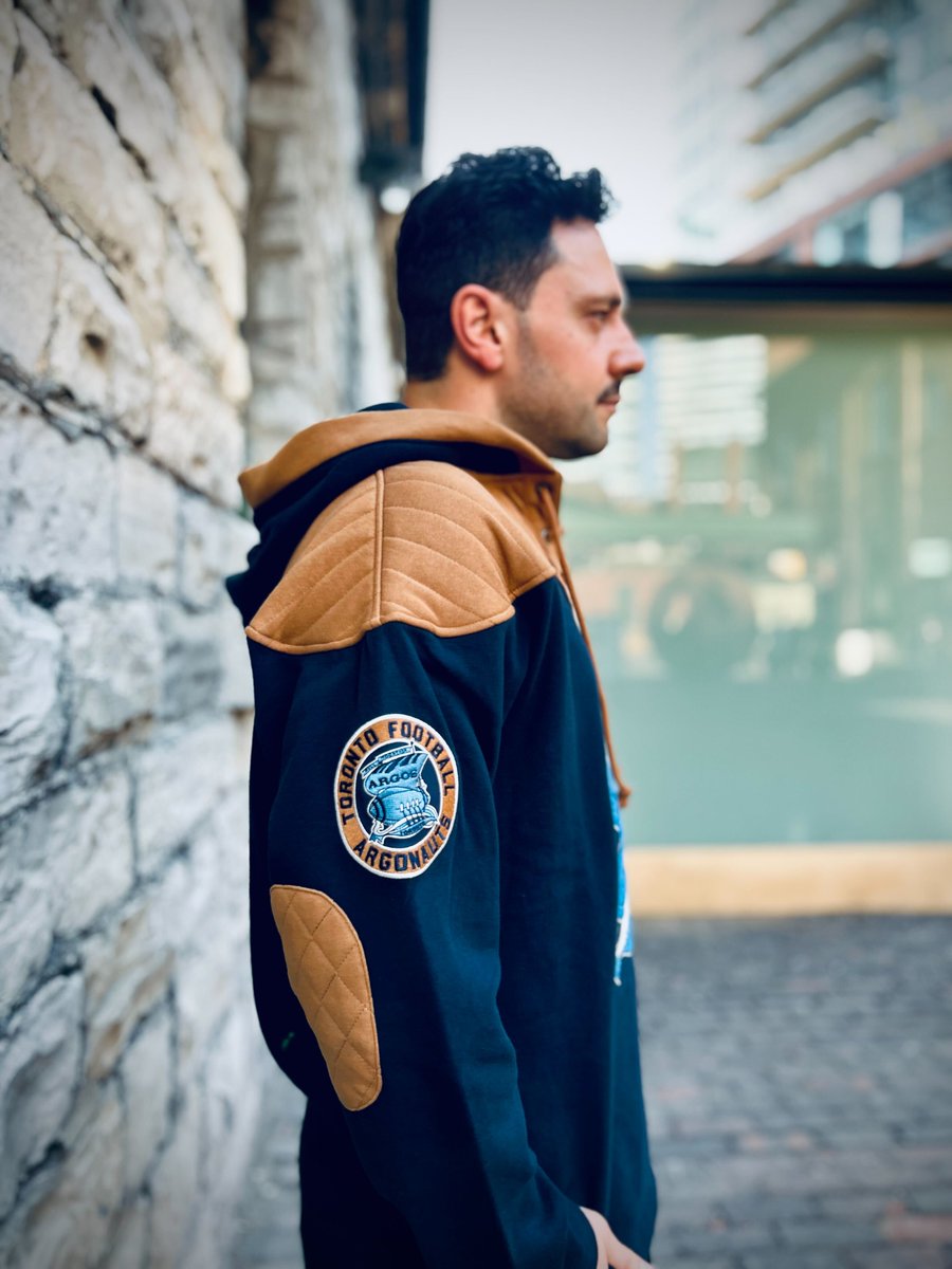TheSportGallery's tweet image. #Argos fans unite… Our limited-edition exclusive sweater has arrived! This gorgeous hoodie is the perfect go-to for watching some fall football.

Shop the Toronto Argonauts CFL Golden Age (1956-75) Wingback Lacer Hoodie in-store at our #DistilleryTO location, or online! #CFL