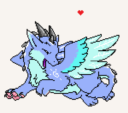 ZephyrNightfire's tweet image. If someone randomly looks at the right place in the Antarktica they may find snowdragons &amp;gt;:3
Made a second one and working on a third one there, hihi