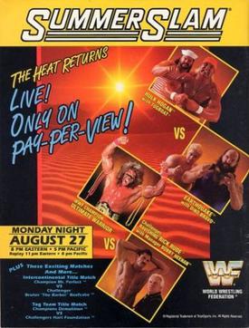 35 years ago Today on SummerSlam took place from Spectrum in Philadelphia Pennsylvania "The Heat Returns"