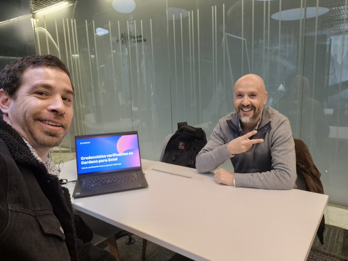 ChileStakepo's tweet photo. ๐ Blockchain is no longer theory โ real use cases are opening up, and trust + verifiable identity will be key. Excited to keep pushing forward from ๐จ๐ฑ with #Cardano
๐ #ElCardumen #Web3 #Innovation https://t.co/f2RGXcryfz
