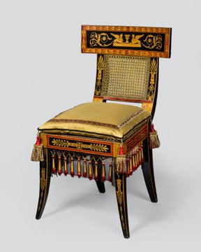 #BenjaminHenryLatrobe, the #architect of the #USCapitol, also designed elegant #furniture for wealthy #Colonial patrons.  Learn more at facebook.com/antiquesandmor…