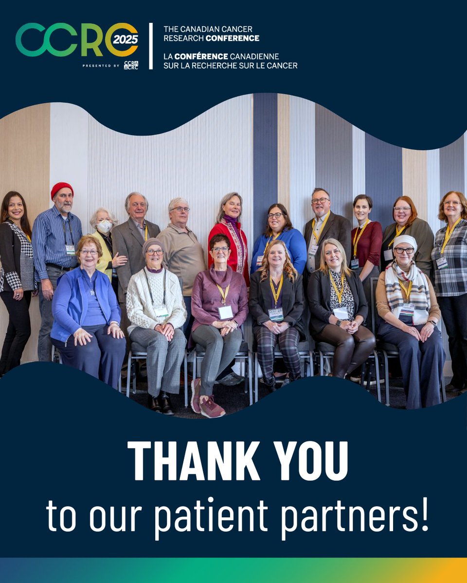 CCRAlliance (@ccralliance) on Twitter photo #Throwback to #CCRC2023
Patient partners brought significant perspectives to #CCRC2023 reminding us that research is strongest when it includes lived experience.
We’re building on that momentum for #CCRC2025.
📍 Calgary | 🗓️ Nov 2–4 
đź”— ccra-acrc.ca/conference/
#CancerResearch #Throwback to #CCRC2023
Patient partners brought significant perspectives to #CCRC2023 reminding us that research is strongest when it includes lived experience.
We’re building on that momentum for #CCRC2025.
📍 Calgary | 🗓️ Nov 2–4 
đź”— ccra-acrc.ca/conference/
#CancerResearch