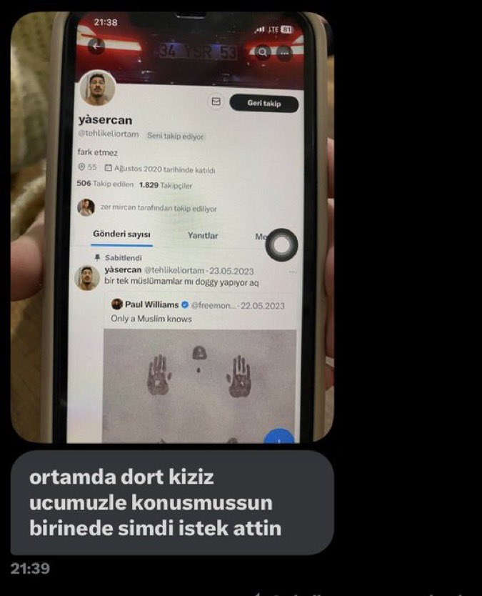 zamanında şöyle bir şey yaşanmış