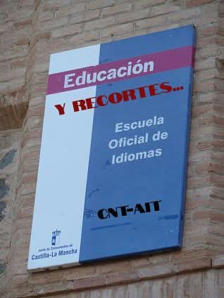 🟥⬛ Contra el desmantelamiento de las Escuelas Oficiales de Idiomas en Castilla – La Mancha

#CastillaLaMancha
#Villarrobledo
#Albacete

#CNTAIT 
#CNTAITAlbacete  

cntaitalbacete.es/2025/08/sindic…
