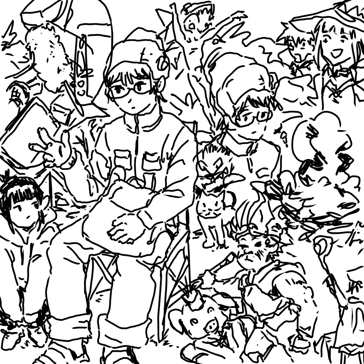 ahmadjendro's tweet photo. random sketch https://t.co/aHhviOLCrO