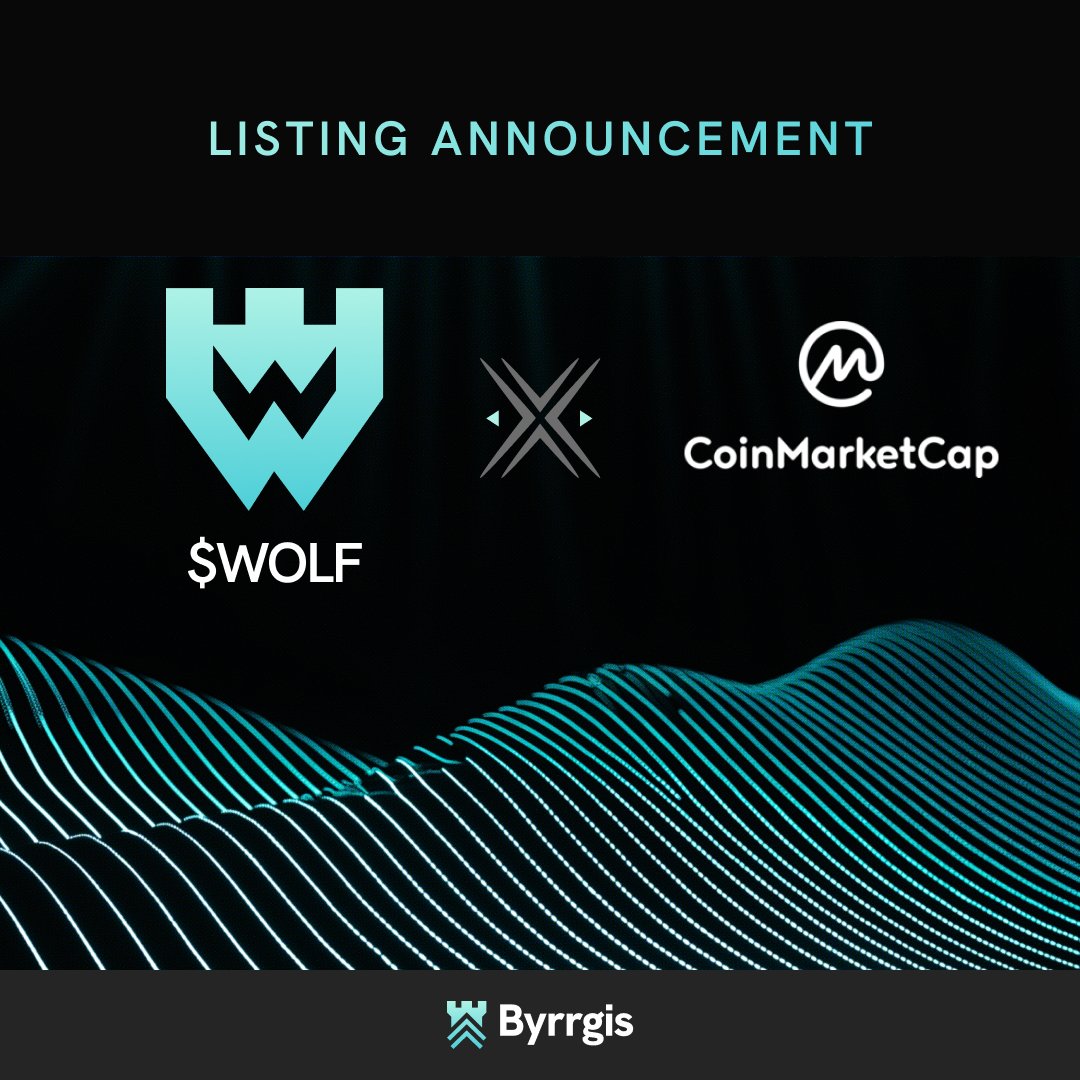 wolf_on_sol's tweet photo. The Pack just leveled up 🐺

$WOLF is officially listed on @CoinMarketCap. Traders now have verifiable data, global visibility, and the trust they deserve.

DeFi’s Bloomberg Terminal is here.

Join the Pack → https://t.co/17VmcjzaOh https://t.co/XHXbTwkSsN