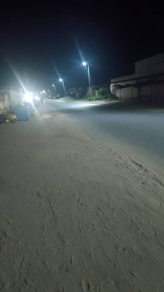 نيالا في هذه اللحظات كل الطرق الرئيسية اضاءه  كاملة .. 
  شكرا حكومه تأسيس 
#تأسيس
#حكومة_السلام_والوحدة