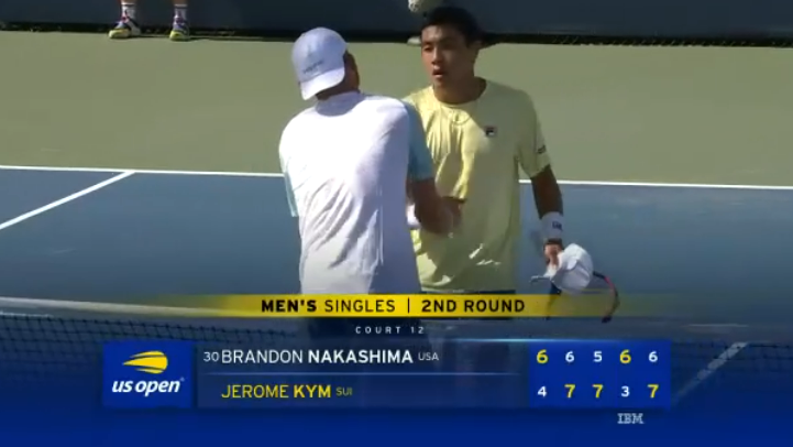 Jerome Kym pokonuje Brandona Nakashimę i w debiucie zagra w III rundzie US Open

Szwajcar świetnie wytrzymał presję rywala i głosów publiczności. Kto wie czy to jego przełomowy turniej. Ten chłopak może namieszać w przyszłości