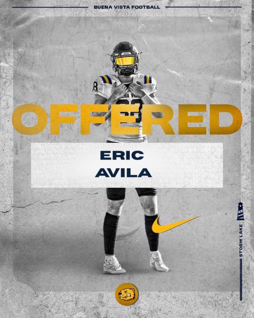 Eric โEJโ Avila 6โ2โ 175lbs WR/DB | Track (@eric_avilajr) on Twitter photo After a great conversation with <a href="/CoachSmithQB/">Austin Smith</a> Iโm blessed to have received an offer from <a href="/BVU_Football/">BVU Football</a>!
<a href="/CasteelFootball/">Casteel Football</a> <a href="/JoeBushman5/">Joe Bushman</a> <a href="/WrCoachJohnson/">Coach Johnson</a> <a href="/SwopeEthan/">Ethan Swope</a> <a href="/azbgreer/">Brad Greer</a> <a href="/BJMedia1/">BJ Media</a> <a href="/gridironarizona/">Gridiron Arizona</a> <a href="/PrepRedzoneAZ/">Prep Redzone Arizona</a> <a href="/AGEDITS32/">AG Edits</a> <a href="/therealbeadle/">Adam Beadle</a>
#PoundTheRock After a great conversation with <a href="/CoachSmithQB/">Austin Smith</a> Iโm blessed to have received an offer from <a href="/BVU_Football/">BVU Football</a>!
<a href="/CasteelFootball/">Casteel Football</a> <a href="/JoeBushman5/">Joe Bushman</a> <a href="/WrCoachJohnson/">Coach Johnson</a> <a href="/SwopeEthan/">Ethan Swope</a> <a href="/azbgreer/">Brad Greer</a> <a href="/BJMedia1/">BJ Media</a> <a href="/gridironarizona/">Gridiron Arizona</a> <a href="/PrepRedzoneAZ/">Prep Redzone Arizona</a> <a href="/AGEDITS32/">AG Edits</a> <a href="/therealbeadle/">Adam Beadle</a>
#PoundTheRock