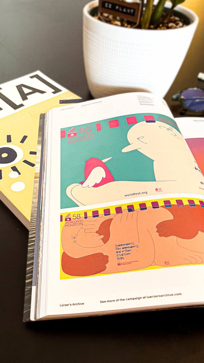 LopezNegrete (@lopeznegrete) on Twitter photo Thrilled to share that our posters for the 58th Annual WorldFest Houston made it into Lürzer's Archive <a href="/LuerzersArchive/">Lürzer's Archive</a> Issue 230 (Vol. 2/2025)! Feels incredible to have our work showcased by such a respected publication.
#Design #CreativeDirection #WorldFestHouston #AdAgency Thrilled to share that our posters for the 58th Annual WorldFest Houston made it into Lürzer's Archive <a href="/LuerzersArchive/">Lürzer's Archive</a> Issue 230 (Vol. 2/2025)! Feels incredible to have our work showcased by such a respected publication.
#Design #CreativeDirection #WorldFestHouston #AdAgency