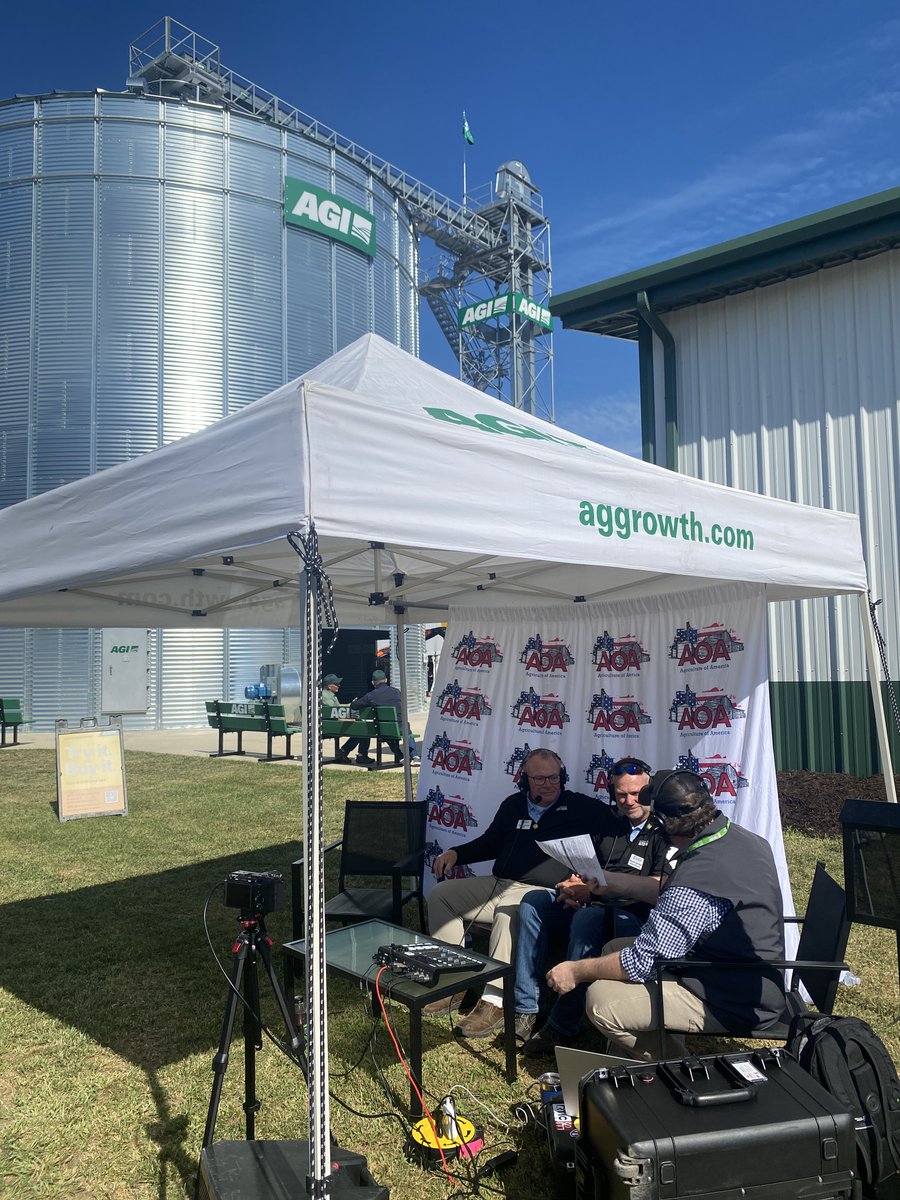 AGI (@aggrowthintl) on Twitter photo At <a href="/FPShow/">Farm Progress Show</a>, <a href="/ILSoybean/">Illinois Soybean Association</a> CEO John Lumpe and chairman and farmer Bryan Severs joined <a href="/jesseallenag/">Jesse Allen</a> of <a href="/AoA_TalkShow/">AgricultureOfAmerica</a> in the AGI booth to give an Illinois soybean update and talk about their strategic partnership with AGI.
Check out the broadcast on demand: youtube.com/watch?v=yRNj3W⦠At <a href="/FPShow/">Farm Progress Show</a>, <a href="/ILSoybean/">Illinois Soybean Association</a> CEO John Lumpe and chairman and farmer Bryan Severs joined <a href="/jesseallenag/">Jesse Allen</a> of <a href="/AoA_TalkShow/">AgricultureOfAmerica</a> in the AGI booth to give an Illinois soybean update and talk about their strategic partnership with AGI.
Check out the broadcast on demand: youtube.com/watch?v=yRNj3Wā¦