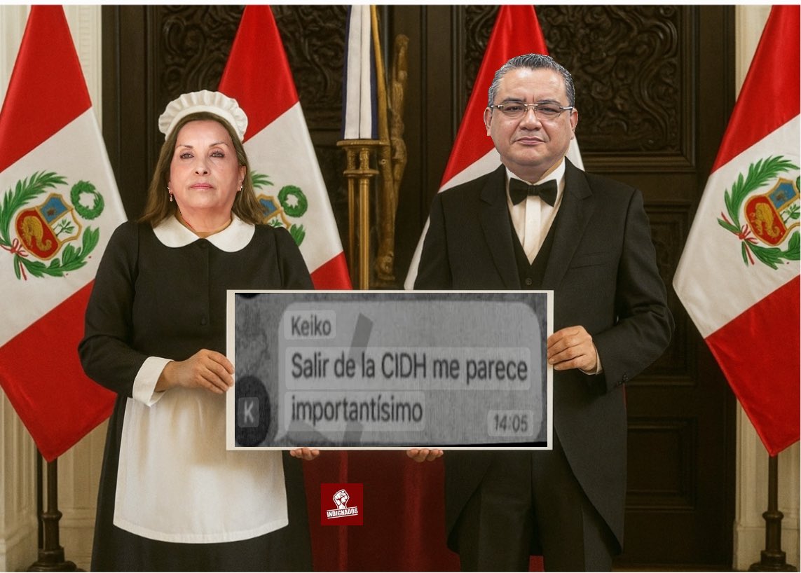 Alguien lo dudaba? Los empleados de Keiko Fujimori acatan las órdenes que hace años tratan de imponer. 

Los que iban a "salvar la democracia" nos convierten en un paria internacional.