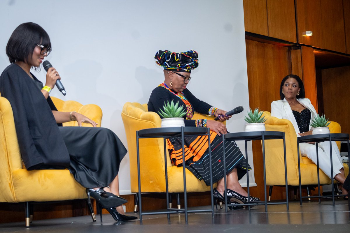 Official_TUT's tweet photo. Hey TUT Fam!

During the panel discussion with Honourable Lindiwe Zulu, Ms Keabetswe Motsilanyane and Ms Sesona Mphaga, they stressed the importance of creating an environment where innovation can thrive and where technology responds to the unique needs of South Africans. https://t.co/Dll2NaHQuV