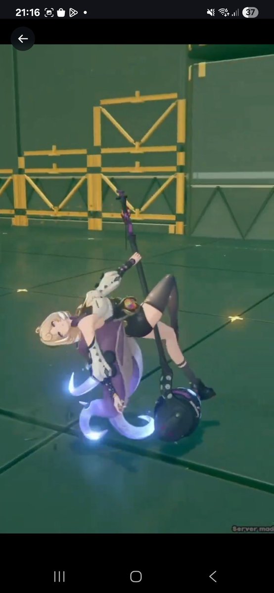 Actually insane attack pose