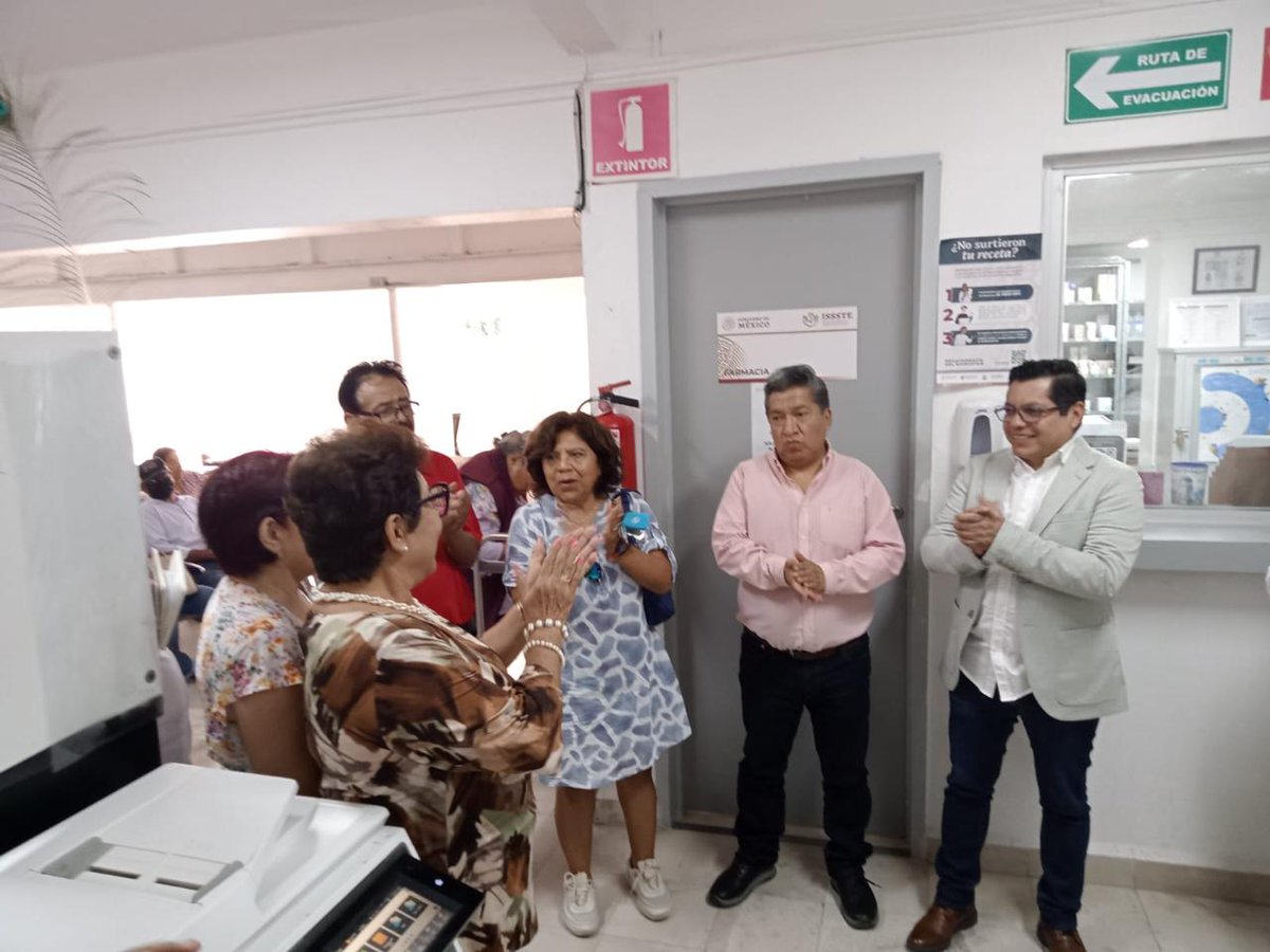 Los Subdelegados de Administración, Médico y de Prestaciones, acudieron a la Clínica de Medicina Familiar de Atlixco, Puebla, donde realizaron una supervisión en las obras del Programa #LaClinicaEsNuestraISSSTE.