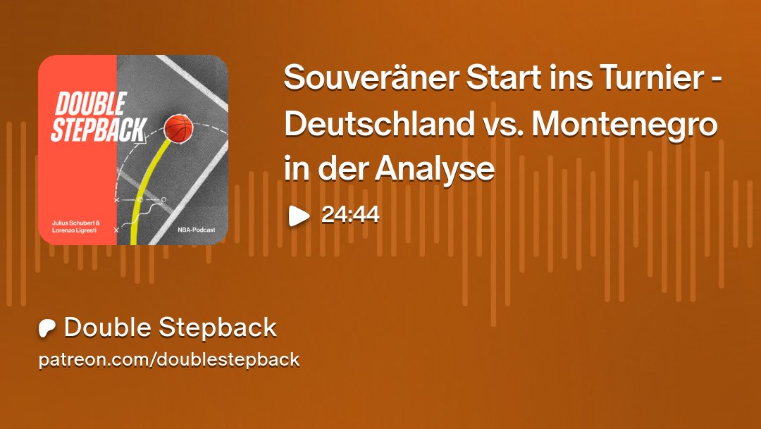 Nach jedem Deutschland-Spiel bei dieser EM nehmen wir direkt im Anschluss eine Supporter-Folge zum Spiel auf!

patreon.com/posts/13748173…