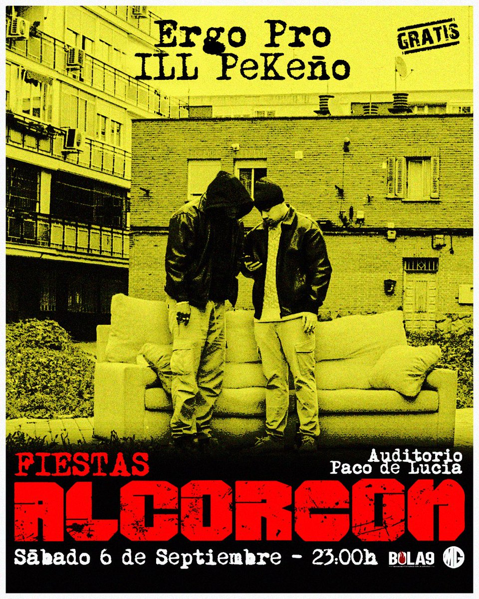 PAININFULL (@bobbby021) on Twitter photo Este 6 DE SEPTIEMBRE
<a href="/Pekeuno1/">PEKEÑO, THE THIRD</a> Y YO cantamos GRATIS en las fiestas de ALCORCÓN 
A  este portavoz del Pp que seguramente es un lmbecil le molesta mucho que vayamos Asique os invito a que vengáis a joder la marrana y a pasarlo INCREÍBLE
6 DE SEPTIEMBRE EN ALCORCÓN GRATIS Este 6 DE SEPTIEMBRE
<a href="/Pekeuno1/">PEKEÑO, THE THIRD</a> Y YO cantamos GRATIS en las fiestas de ALCORCÓN 
A  este portavoz del Pp que seguramente es un lmbecil le molesta mucho que vayamos Asique os invito a que vengáis a joder la marrana y a pasarlo INCREÍBLE
6 DE SEPTIEMBRE EN ALCORCÓN GRATIS