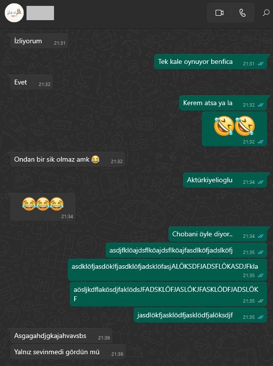 Lan başka bir şey istesem 3 dakika içinde gerçekleşmez amk.. asjdflköasjflaöksfjadlsökfj 

Lan Kerem..

#BENvFB