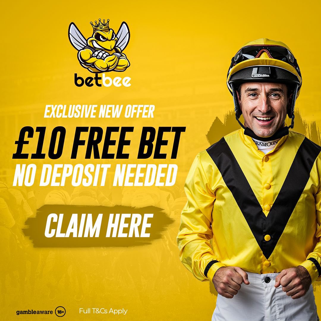 racingtips's tweet image. Claim a £10 Free Bet with no deposit required on the link below here!💪

Extremely easy to claim, complete the process in seconds and use your free bet on anything of your choice here 🚀

Click the link below for BetBee 🐝

👉 shorturl.at/WZCzD