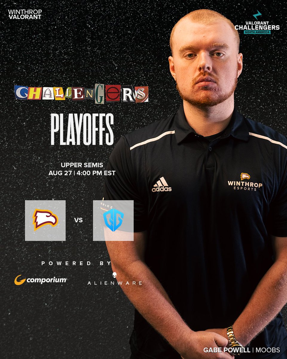 Winthrop Esports (@winthropesports) on Twitter photo We are here to play. 
Tune in, #WUVAL vs. <a href="/QorGaming/">QorGaming</a> 🔽 We are here to play. 
Tune in, #WUVAL vs. <a href="/QorGaming/">QorGaming</a> 🔽