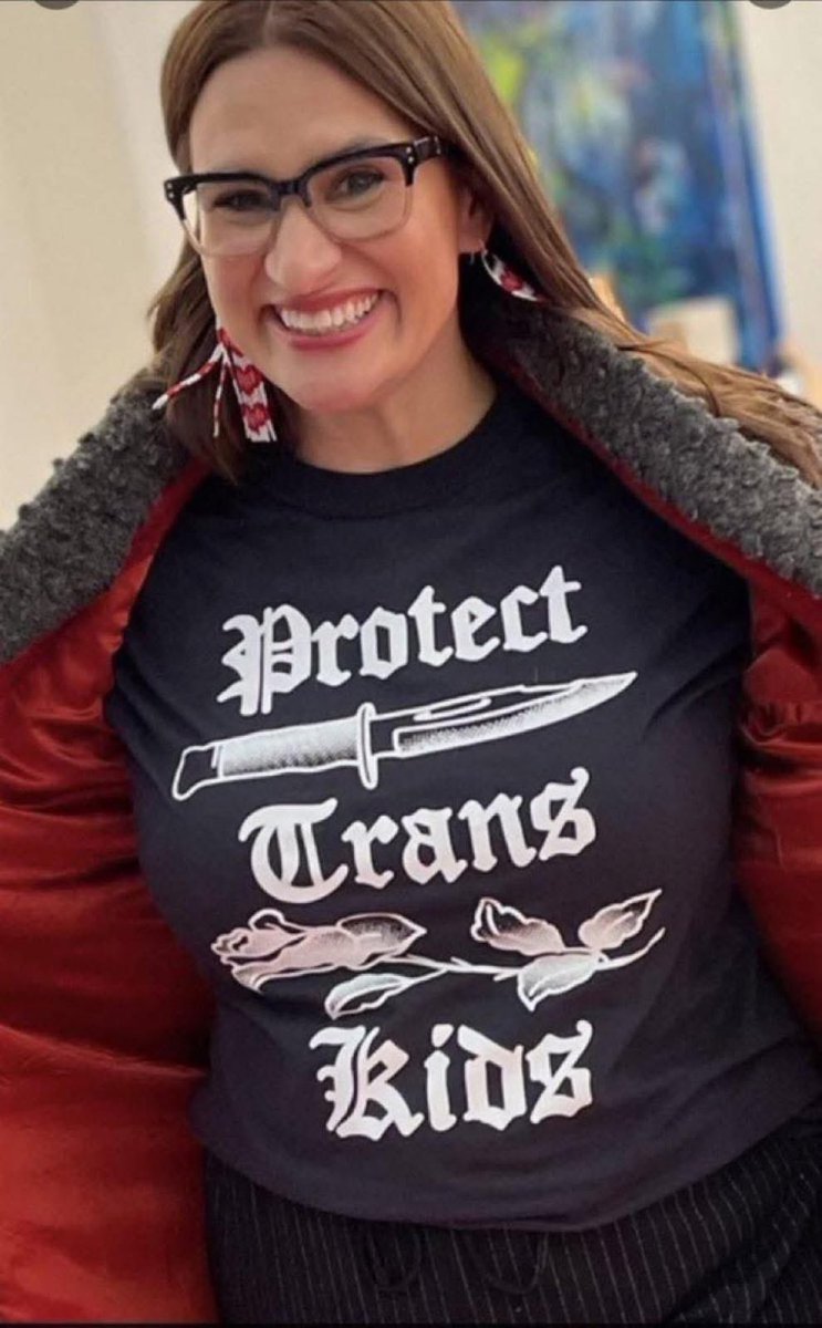 This woman is the Lt. Governor of Minnesota..... (the state where a trans gender hate filled coward killed innocent children.)
What message is she delivering here? 
-Jan Morgan