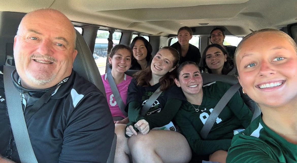 Varsity road trip this morning to Union Catholic! Girls battled against a talented team losing 2-1. 🏐 To be the best you have to play the best!! <a href="/RaritanAD/">T.J. O’Donnell</a> Thanks for the lift Mr. O’Donnell!!