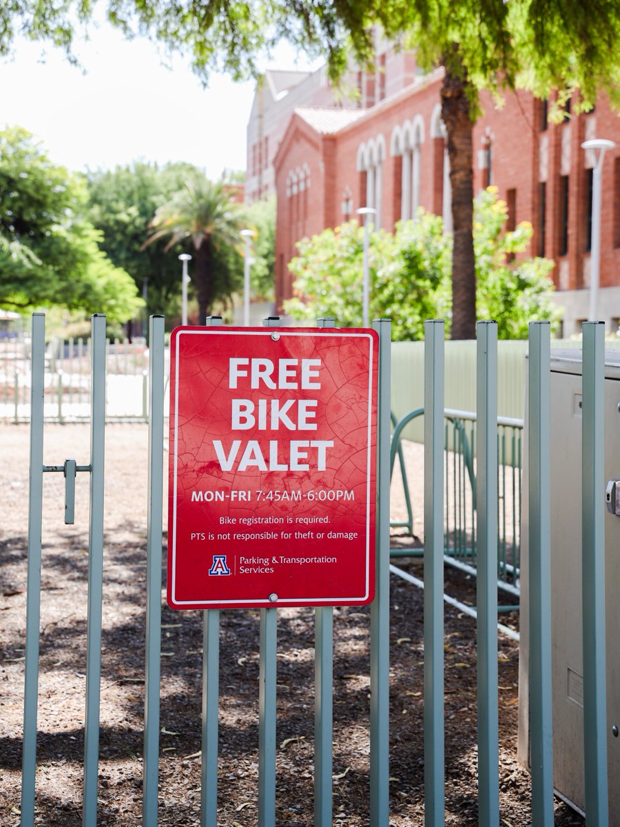 🚲 Wildcats, we’ve got you covered! Welcome back to campus—don’t forget valet bike parking is available 🐾 Check our website to find the locations near you!

Click the link to see where to park your ride. 🖇️ 
bit.ly/4lMns0s
