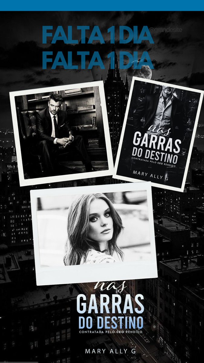 Eles estão chegando!!!!

Amanhã 

Nas garras do destino 
Contratada pelo CEO rendido

#vemai
#embrevenaamazon

<a href="/Maryallyg/">Mary Ally G</a>